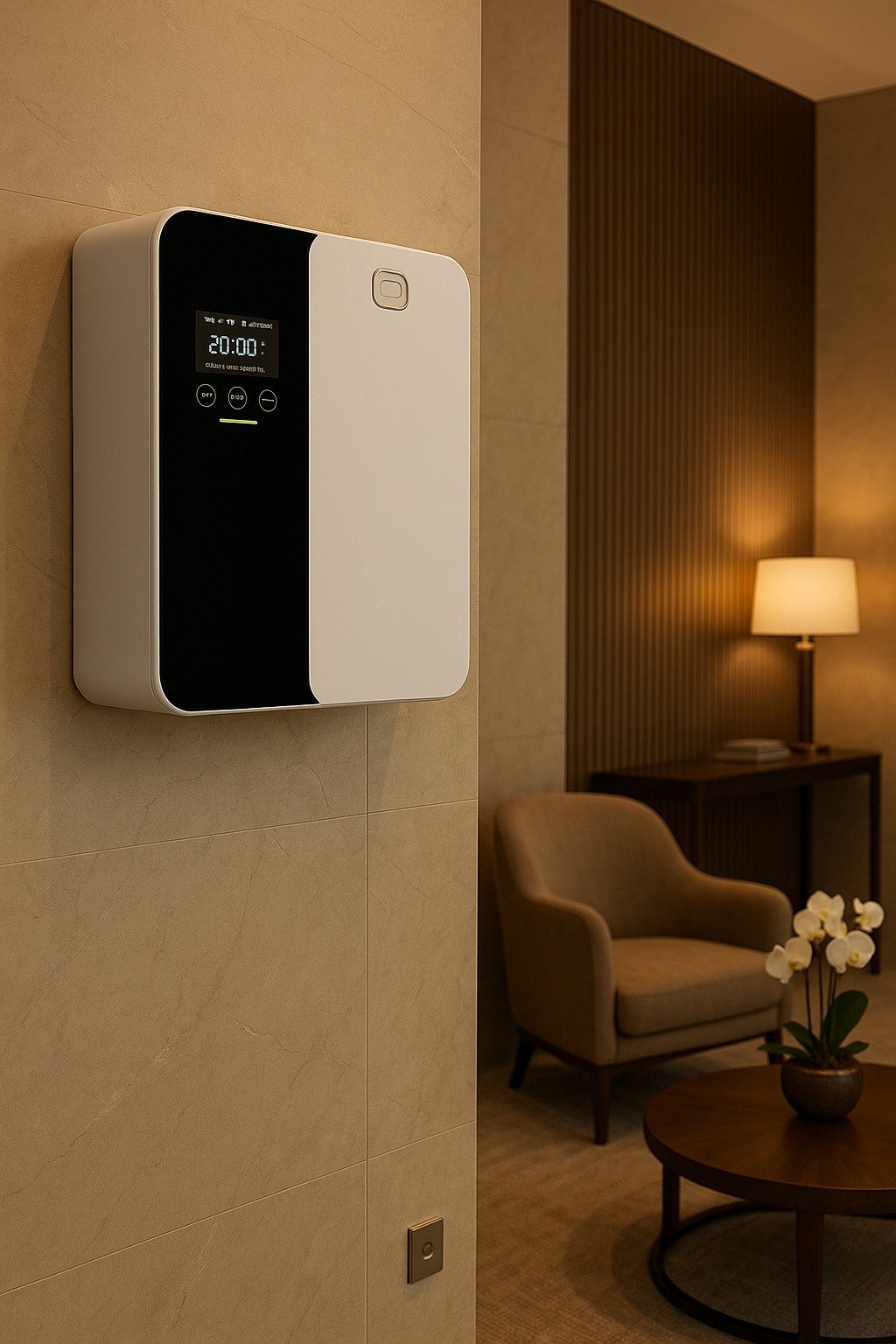 Odorizador em sala de estar